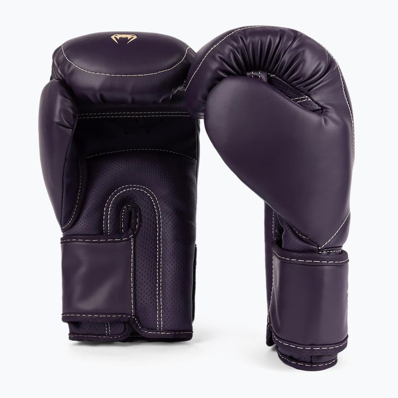 Rękawice bokserskie męskie Venum Impact Evo Boxing Gloves deep purple 2