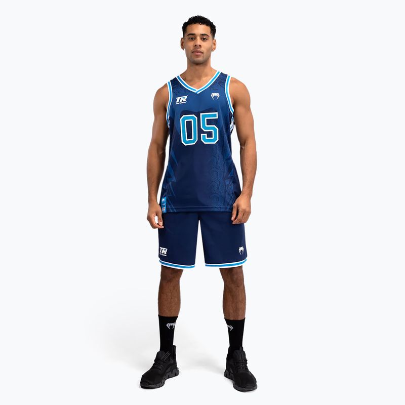 Spodenki koszykarskie męskie Venum X Top Rank Original Men'S Basketball Shorts navy blue 5