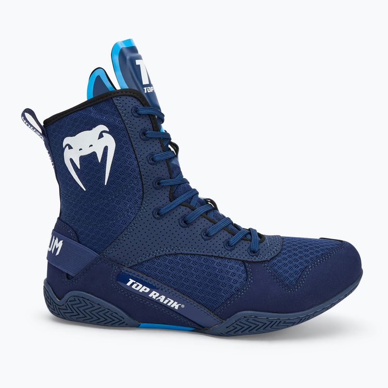 Buty bokserskie męskie Venum X Top Rank Original navy blue 2