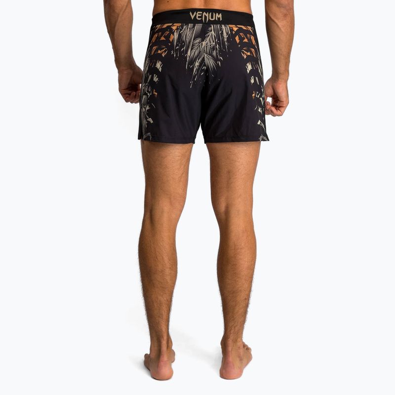 Spodenki treningowe męskie Venum Tiger Men'S Fight Shorts black/neon orange 2