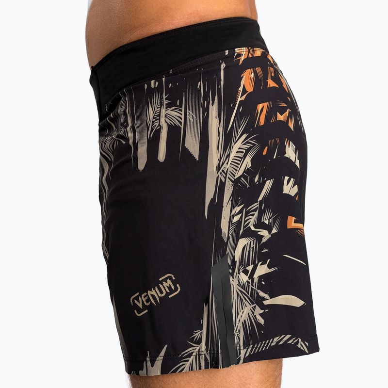 Spodenki treningowe męskie Venum Tiger Men'S Fight Shorts black/neon orange 4