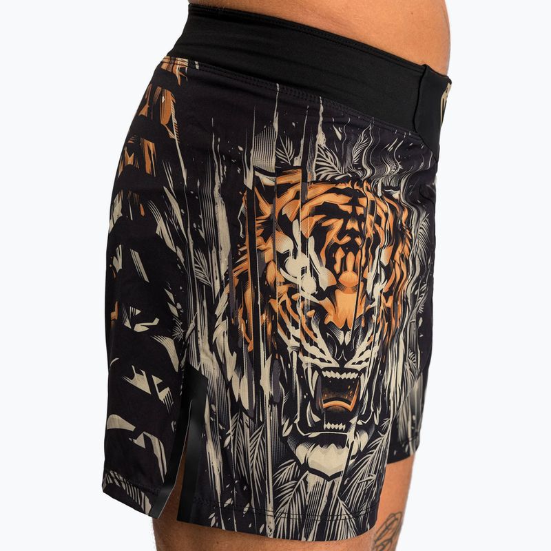 Spodenki treningowe męskie Venum Tiger Men'S Fight Shorts black/neon orange 5