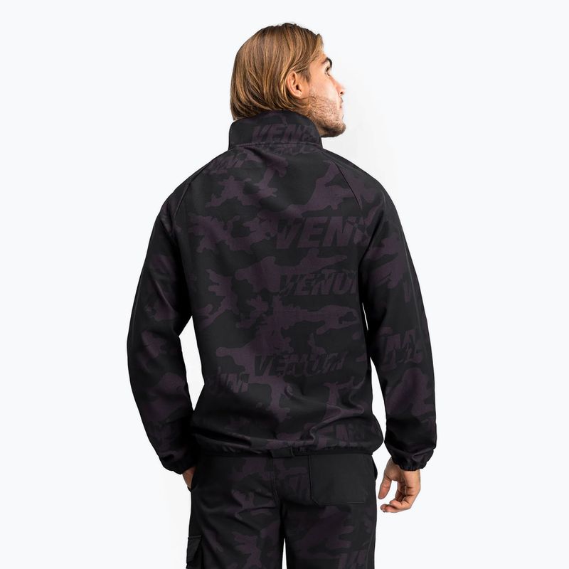 Bluza męska Venum Trooper Men'S Half Zip Jacket black/purple 2