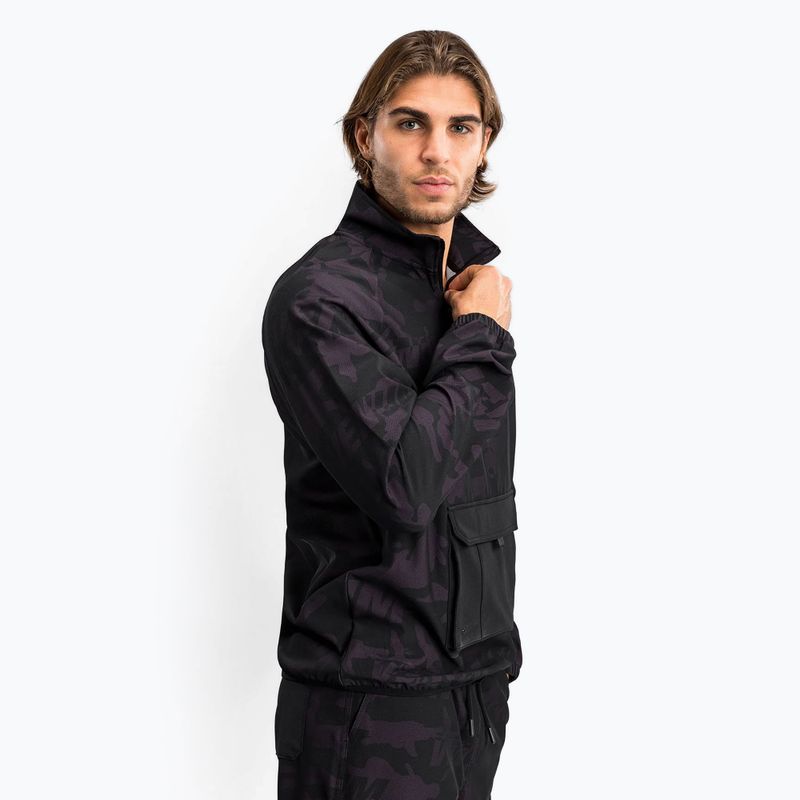 Bluza męska Venum Trooper Men'S Half Zip Jacket black/purple 4