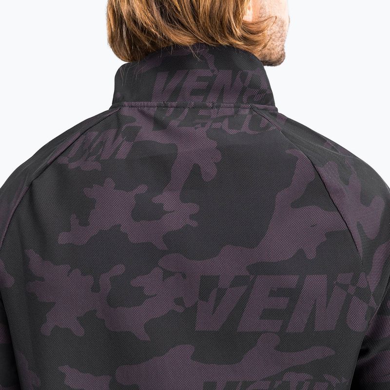 Bluza męska Venum Trooper Men'S Half Zip Jacket black/purple 7