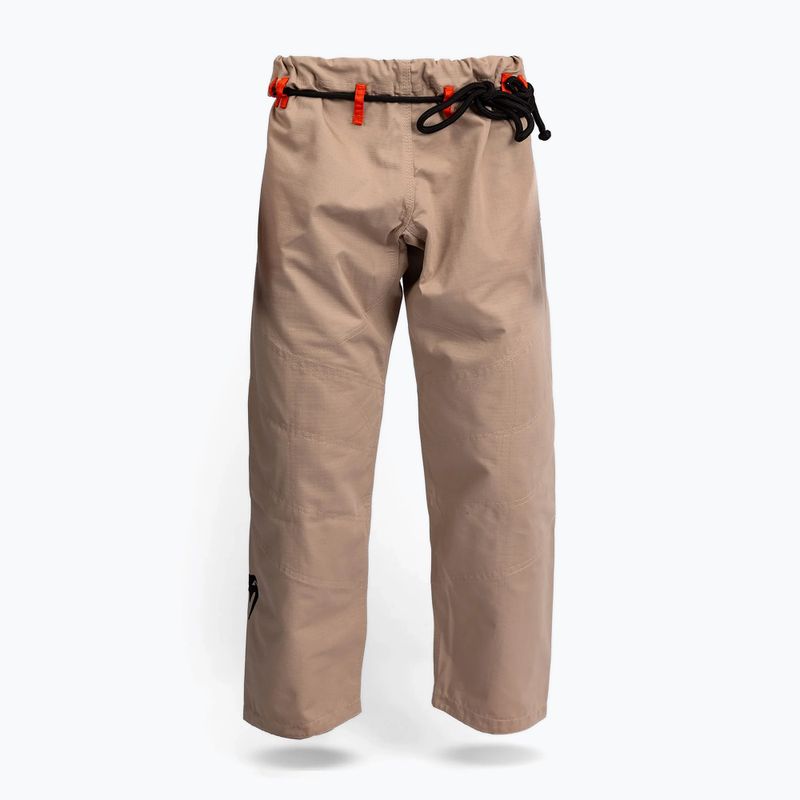 GI do brazylijskiego jiu-jitsu Venum Challenger XT BJJ stone sand 4