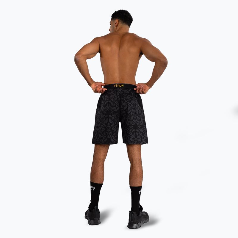 Spodenki treningowe męskie Venum x Ilia Topuria Unmatched Training black/gold 3