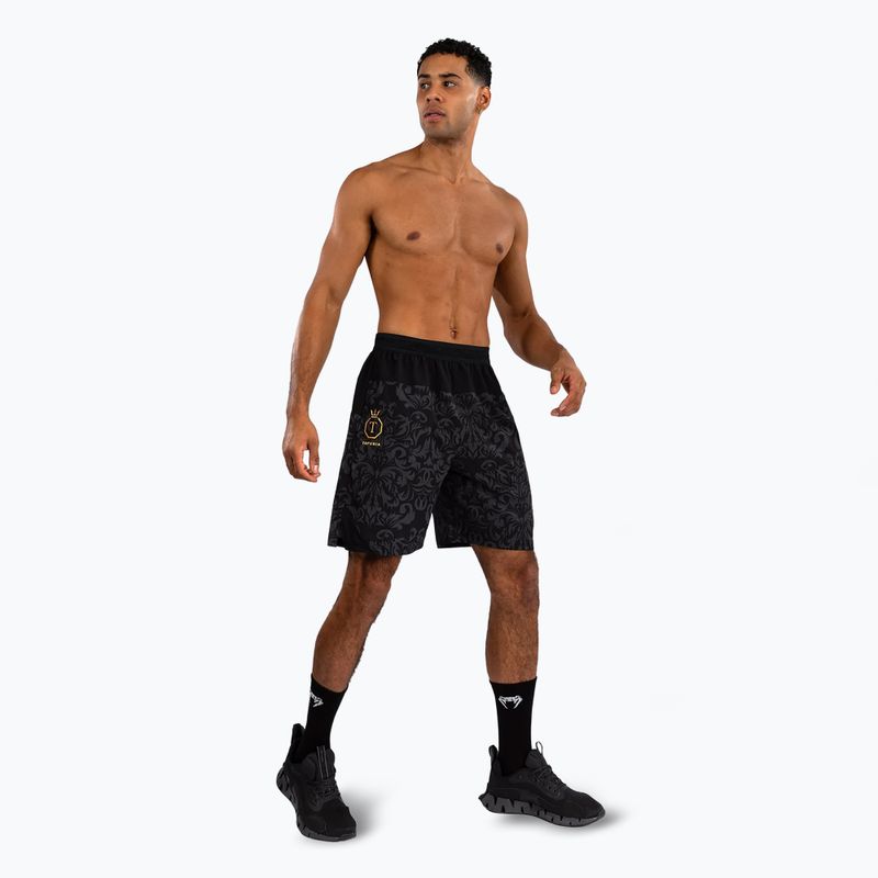 Spodenki treningowe męskie Venum x Ilia Topuria Unmatched Training black/gold 4