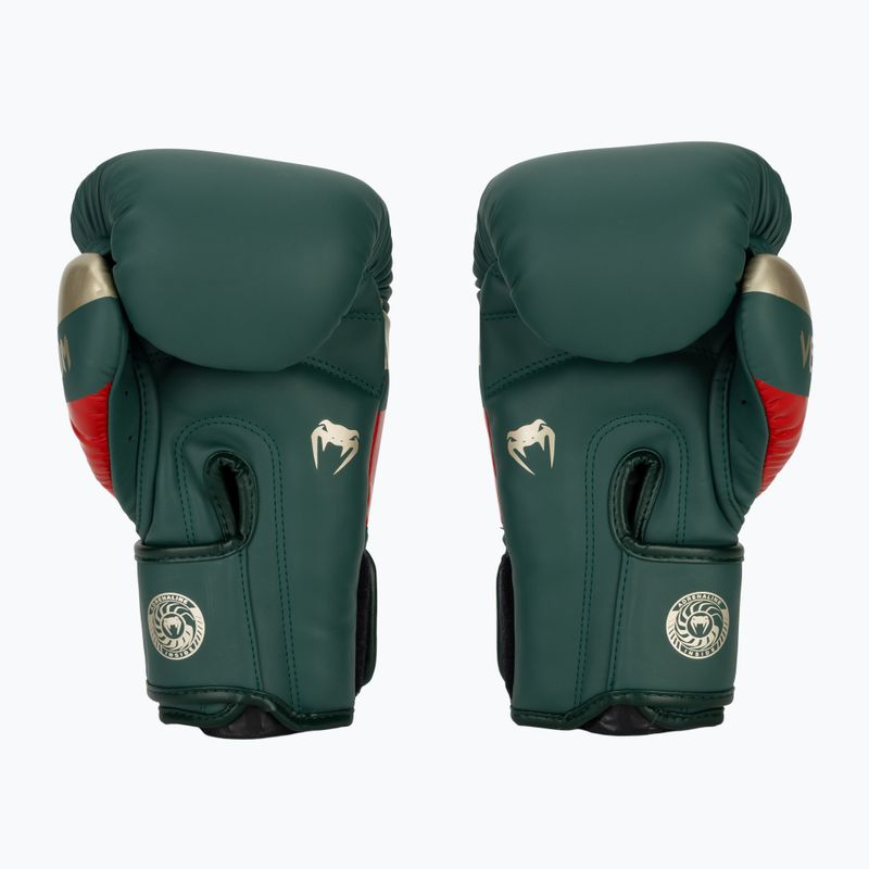 Rękawice bokserskie Venum Elite green 3