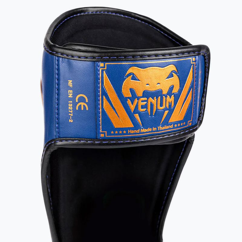 Ochraniacze piszczeli i stóp Venum Elite Standup Shin Guards navy blue 5