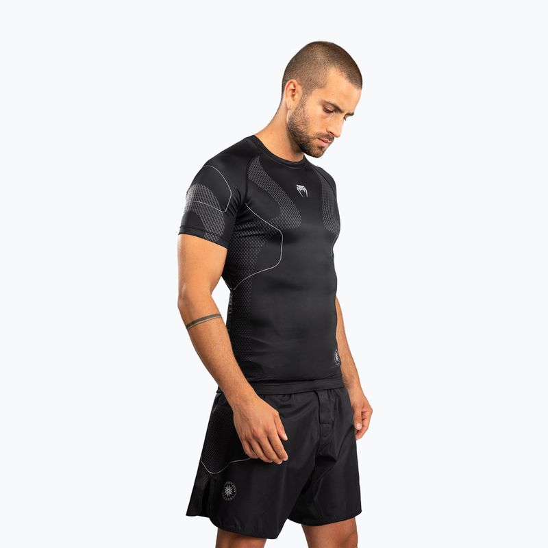 Rashguard męski Venum Nexus black/silver 4