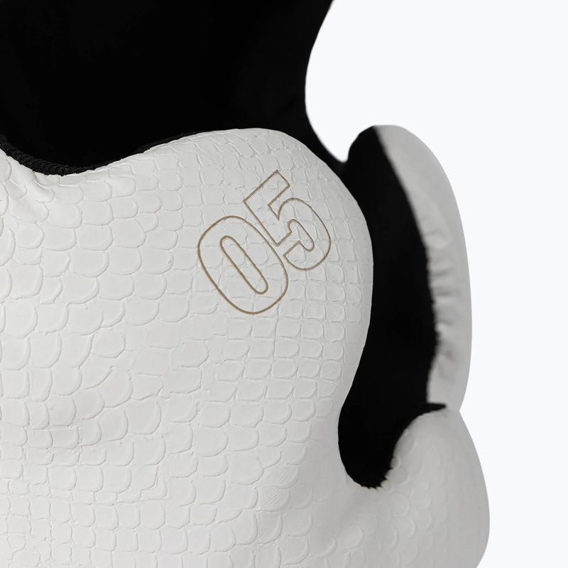 Kask bokserski Venum Impact Evo Scales Headgear ivory 5