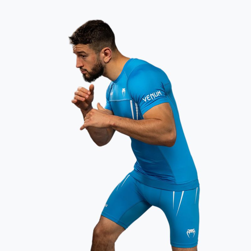 Rashguard męski Venum X WOW FC pacyfic blue 4