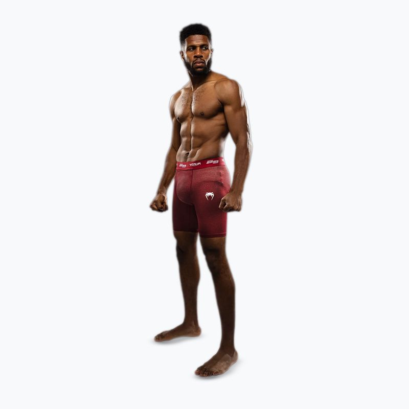 Spodenki treningowe męskie Venum X Ares 2.0 Vale Tudo burgundy 2