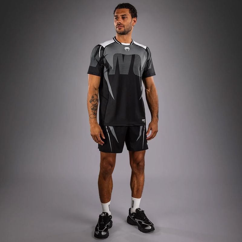 Koszulka męska Venum Adrenaline Dry-tech black/silver grey 2