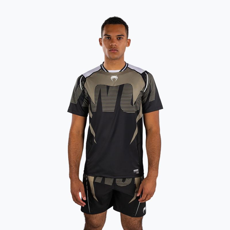Koszulka męska Venum Adrenaline Dry-tech black/sand
