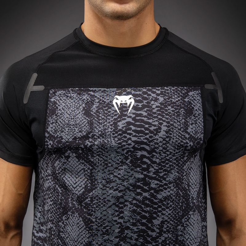 Koszulka męska Venum G-Fit Scales Dry-Tech black/charcoal grey 4