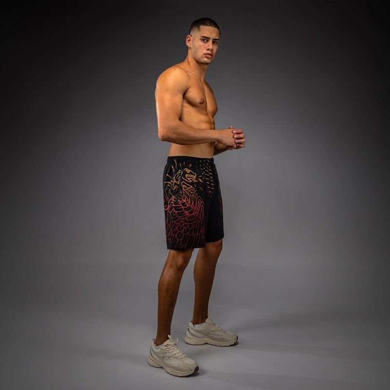 Spodenki treningowe męskie Venum Quetzal Fury Training black/fury red/tangerine 6