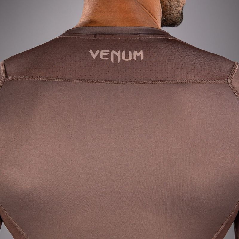 Rashguard longsleeve męski Venum No Gi Rashguards chocolate brown 5