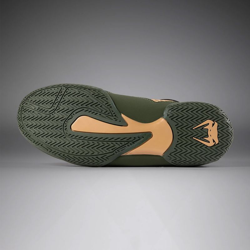 Buty bokserskie męskie Venum Contender Boxing military green/sand 9