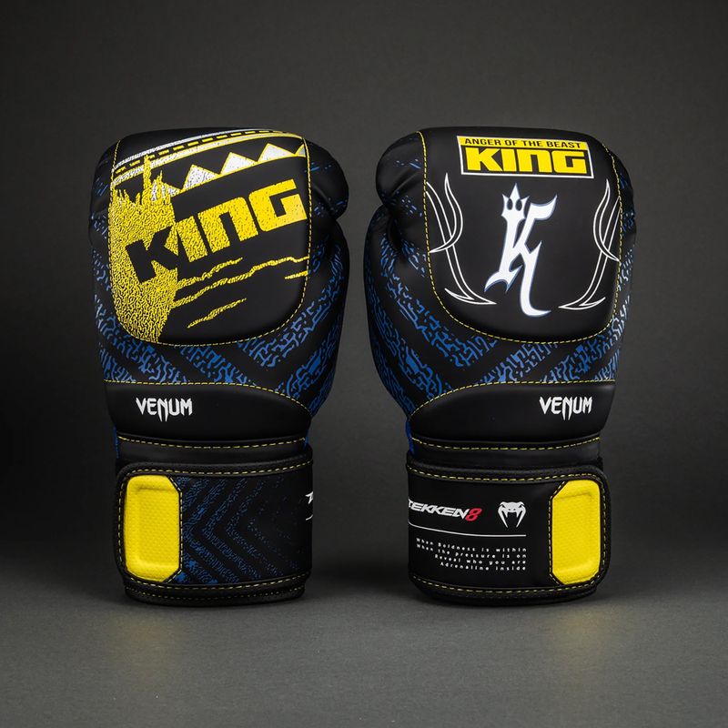 Rękawice bokserskie Venum x TEKKEN 8 King Boxing black/yellow 3