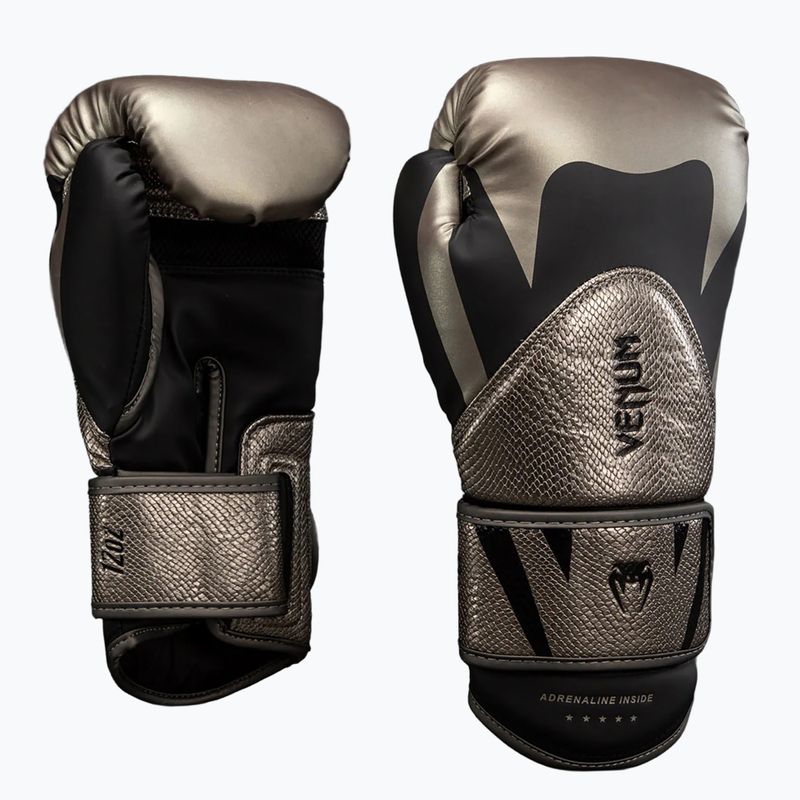 Rękawice bokserskie Venum Challenger 4.0 silver/black