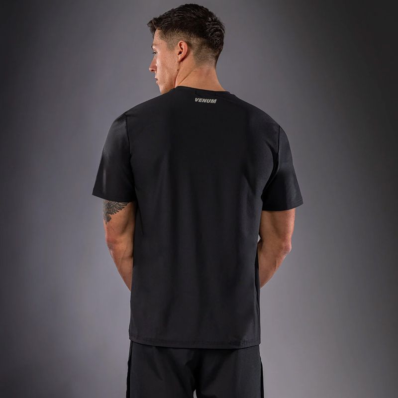 Koszulka męska Venum Lazer Dry Tech black/grey 3