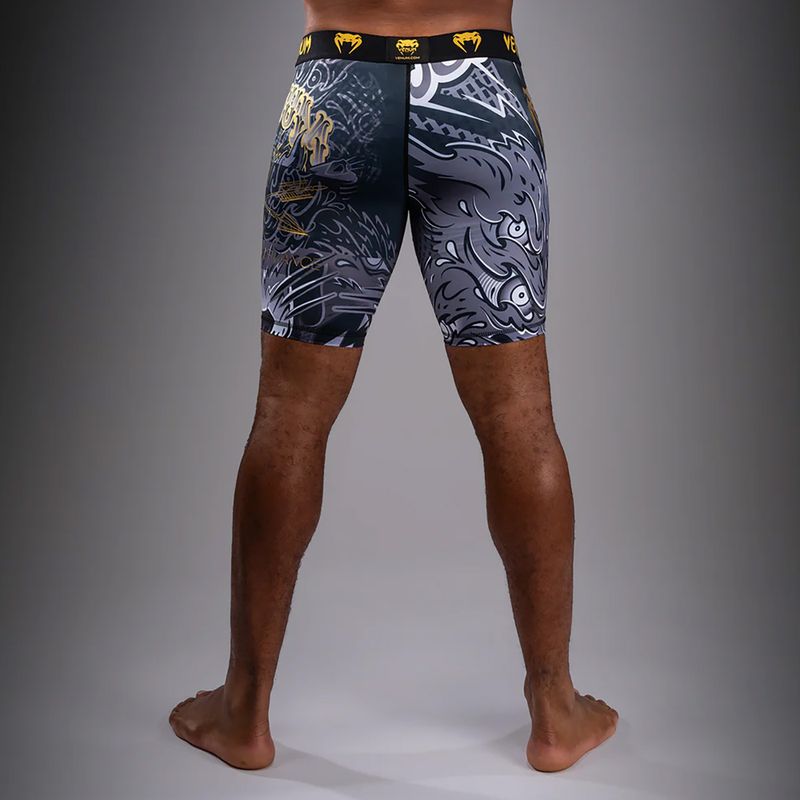 Spodenki treningowe męskie Venum Wolf Atak Vale Tudo Shorts black/grey 3