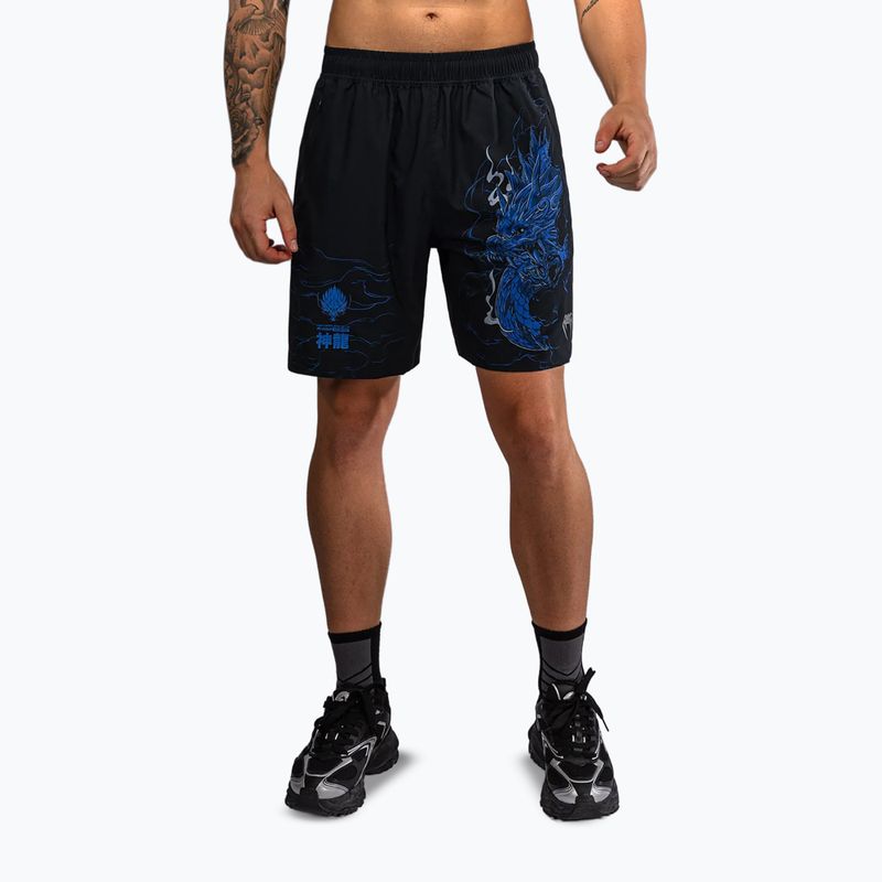 Spodenki treningowe męskie Venum Thunder Dragon Training black/royal blue