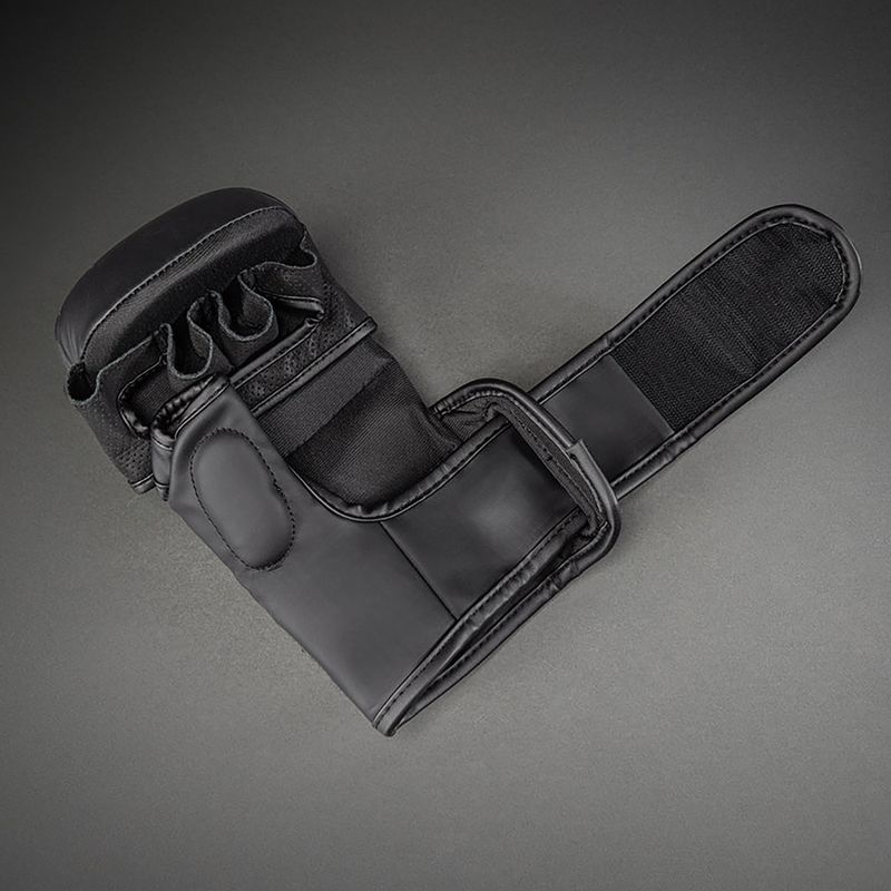 Rękawice sparingowe Venum Midnight Fury Sparring black/grey/silver 3