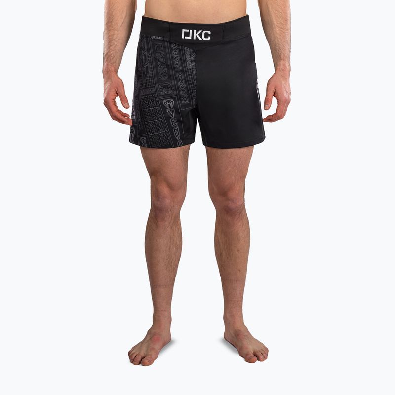 Spodenki treningowe Venum Karate Combat black/grey