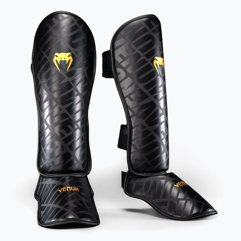 Ochraniacze piszczeli Venum Contender 1.5 XT 3D Shin black/gold 2