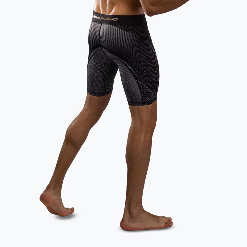 Spodenki treningowe męskie Venum Galactic 3.0 Vale Tudo black/gold 3