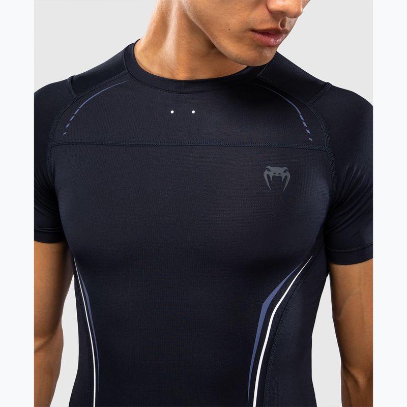 Rashguard męski Venum G-Core Rashguard SS navy blue/white 5