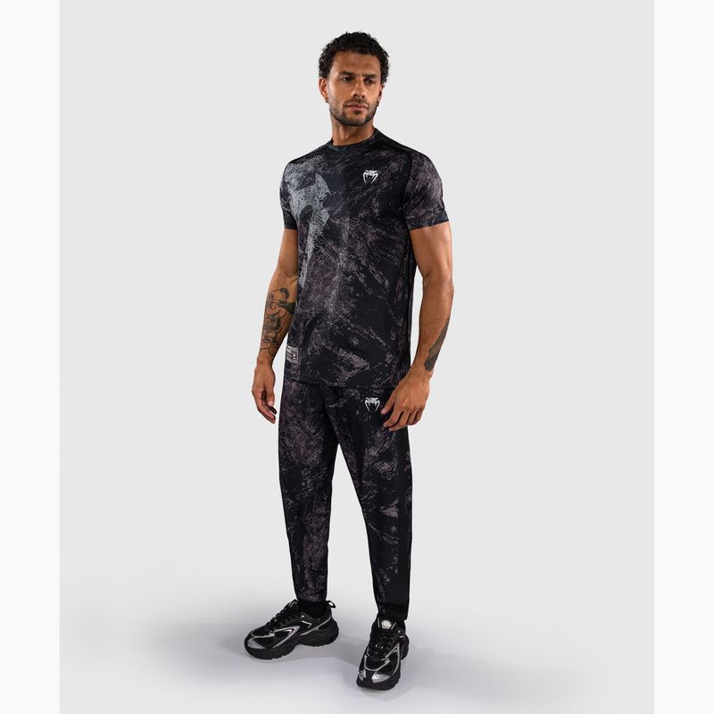 Koszulka męska Venum Rage & Workout Dry Tech black/grey 2