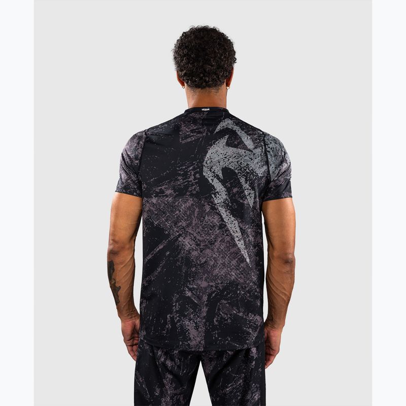 Koszulka męska Venum Rage & Workout Dry Tech black/grey 3