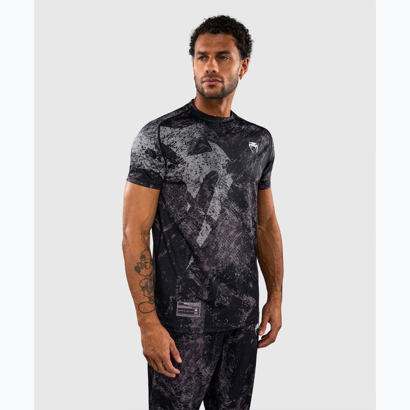 Koszulka męska Venum Rage & Workout Dry Tech black/grey 5