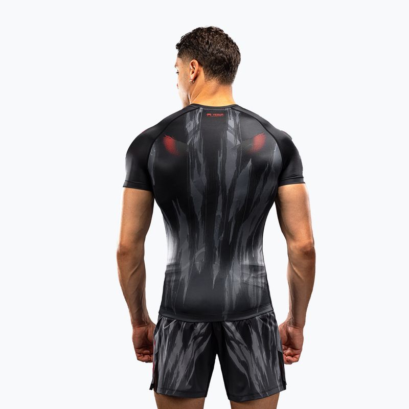 Rashguard męski Venum Demon Rashguard SS black/grey 2