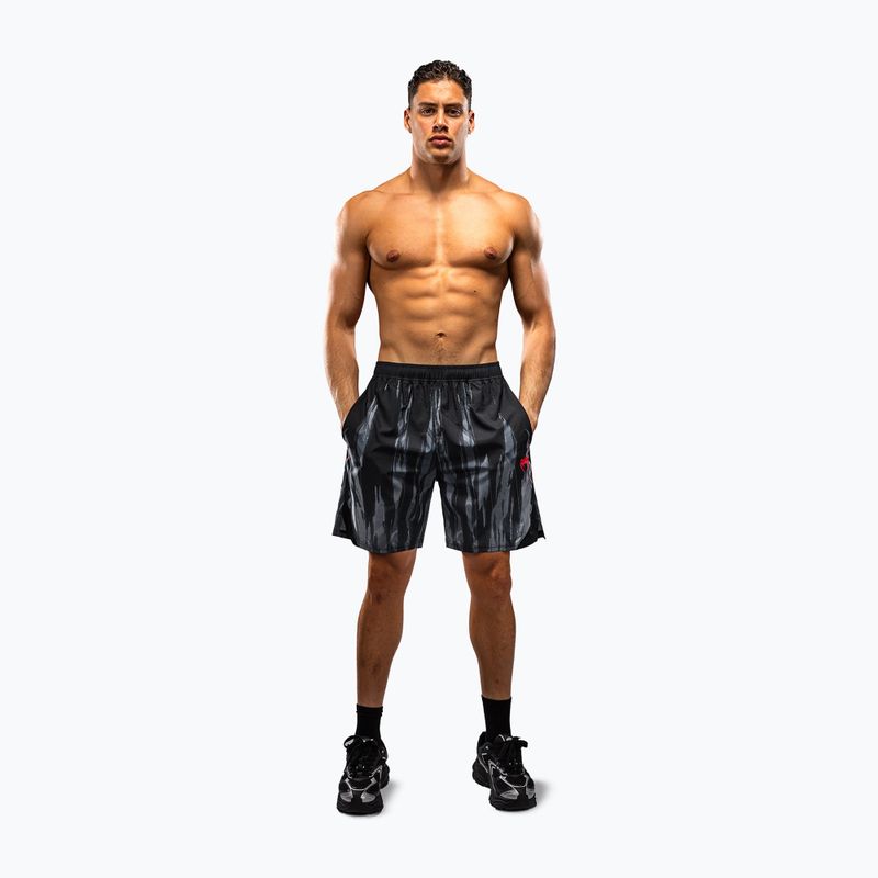 Spodenki treningowe męskie Venum Demon Training black/grey 2