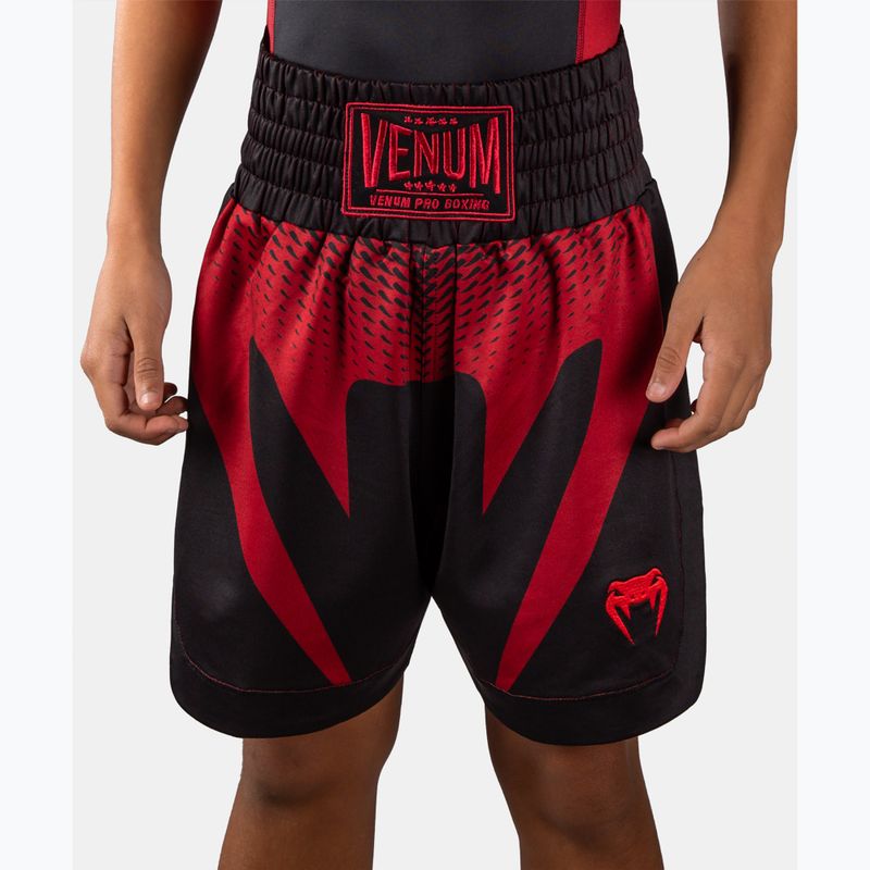 Spodenki treningowe dla dzieci Venum Attack black/red 4
