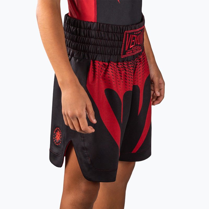 Spodenki treningowe dla dzieci Venum Attack black/red 5