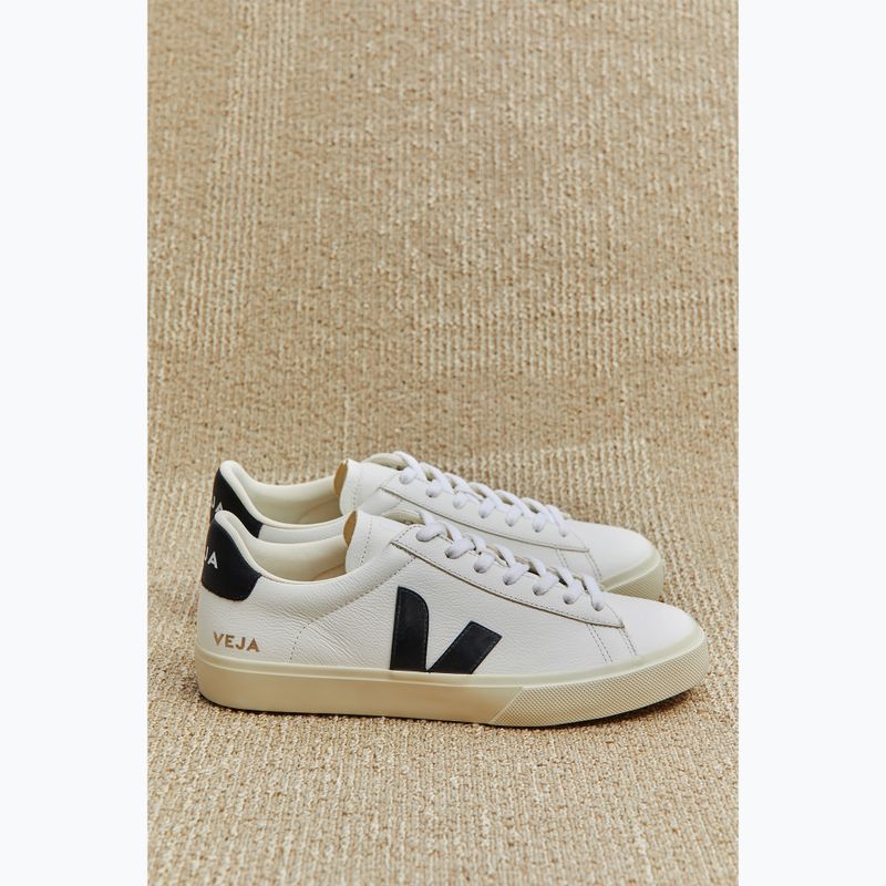 Buty damskie VEJA Campo Leather extra white/black 8