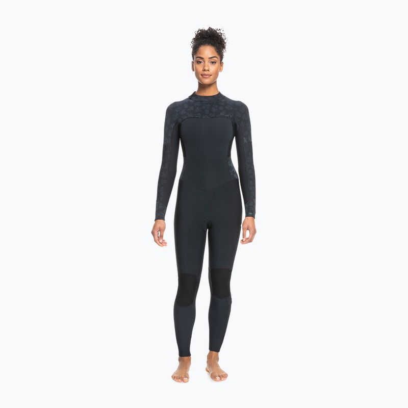 Pianka do pływania damska ROXY 3/2 mm Swell Series Back Zip GBS black 6