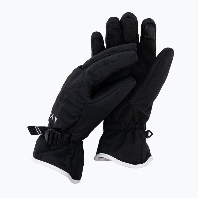 Rękawice snowboardowe damskie ROXY Jetty Solid true black 2