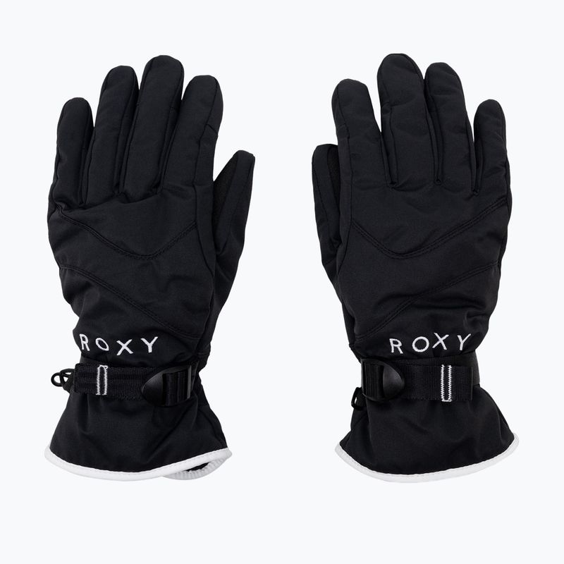 Rękawice snowboardowe damskie ROXY Jetty Solid true black 4