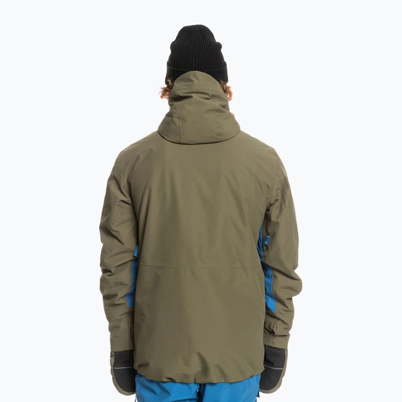 Kurtka snowboardowa męska Quiksilver Muldrow grape leaf 3