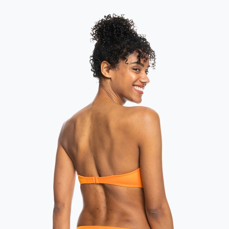Góra od stroju kąpielowego ROXY Color Jam Bandeau tangelo 4