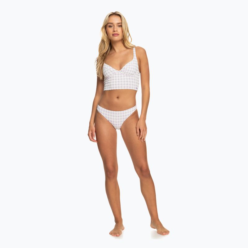 Dół od stroju kąpielowego ROXY Check It Moderate purple rose 2