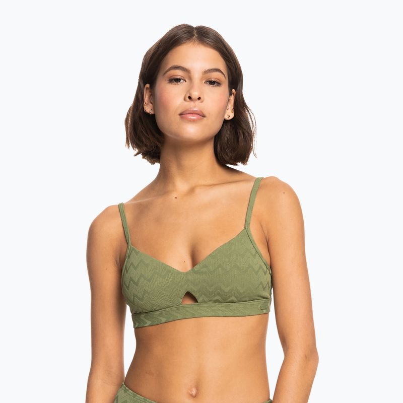 Góra od stroju kąpielowego ROXY Current Coolness Bralette loden green 4