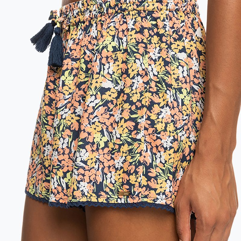 Szorty kąpielowe damskie ROXY Salty Tan mood indigo ditsy love 6